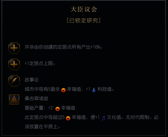 《文明7》大臣议会相关画面