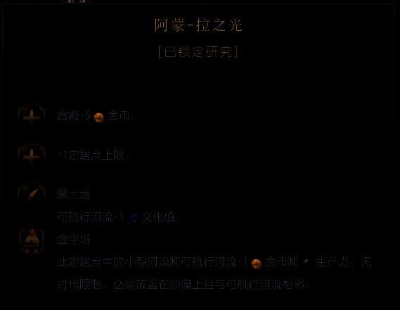 《文明7》埃及文明阿蒙 - 拉之光相关图片