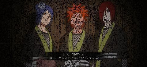 长门三人寻找自来也学习忍术相关画面