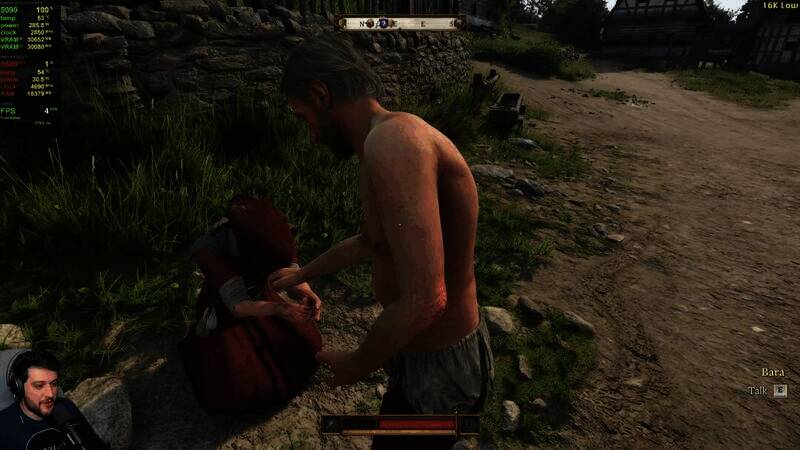 《天国：拯救2》低帧数画面截图1