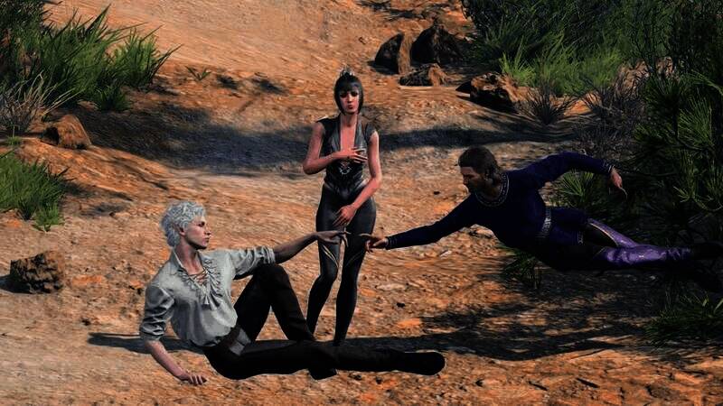 《博德之门3》拍照模式截图