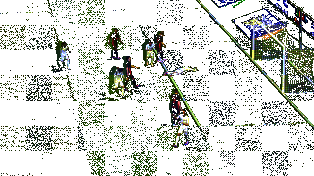 卡卡与队友配合动图