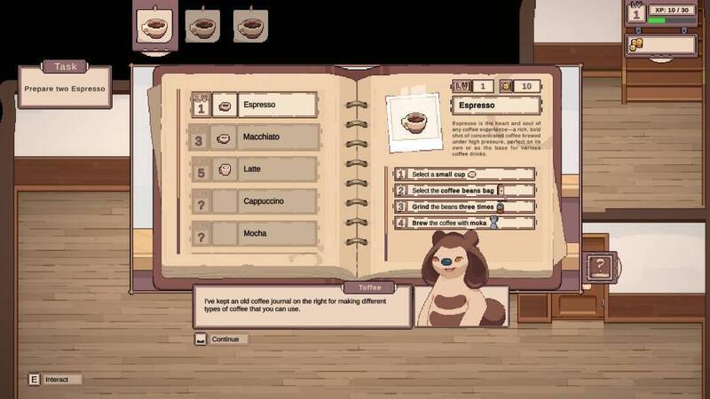 《尾侧:舒适咖啡馆模拟》相关图片3