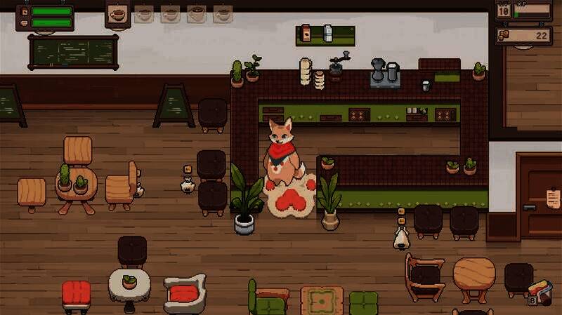 《尾侧:舒适咖啡馆模拟》咖啡馆装饰图片