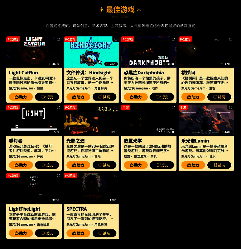 最佳游戏奖入围作品图片