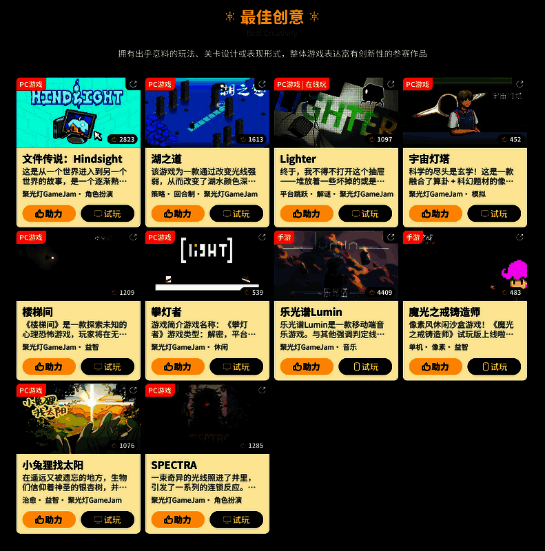 最佳创意入围作品图片