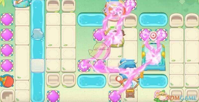 保卫萝卜4梁波波与祝秋秋第86关增加魔法球图