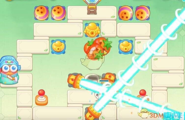 保卫萝卜4第85关清理道具补充炮塔图