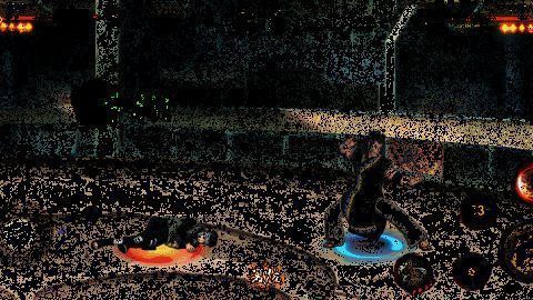 一技能破坏地形动图