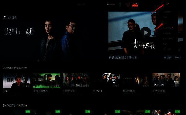 爱奇艺菜单设置配图