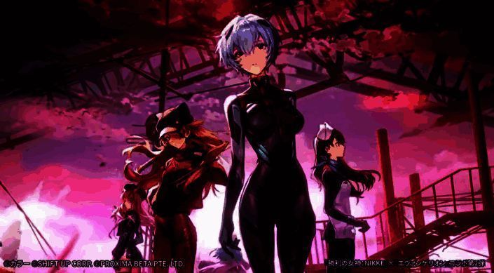 《妮姬：胜利女神》联动EVA第二弹相关画面