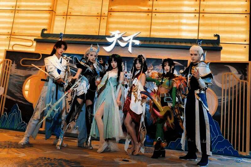 天下IP发布会现场相关场景2