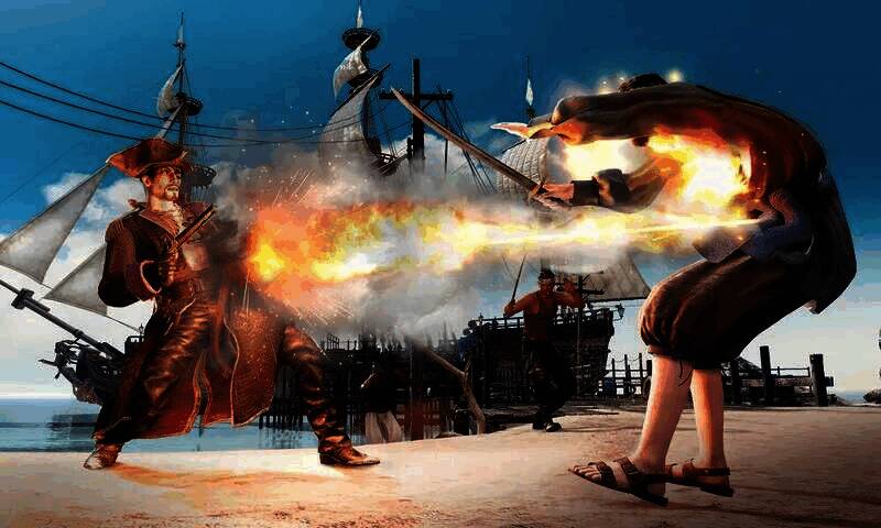 《如龙8外传:夏威夷海盗》游戏场景