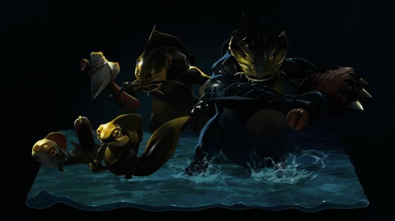 DOTA2两栖中立生物营地