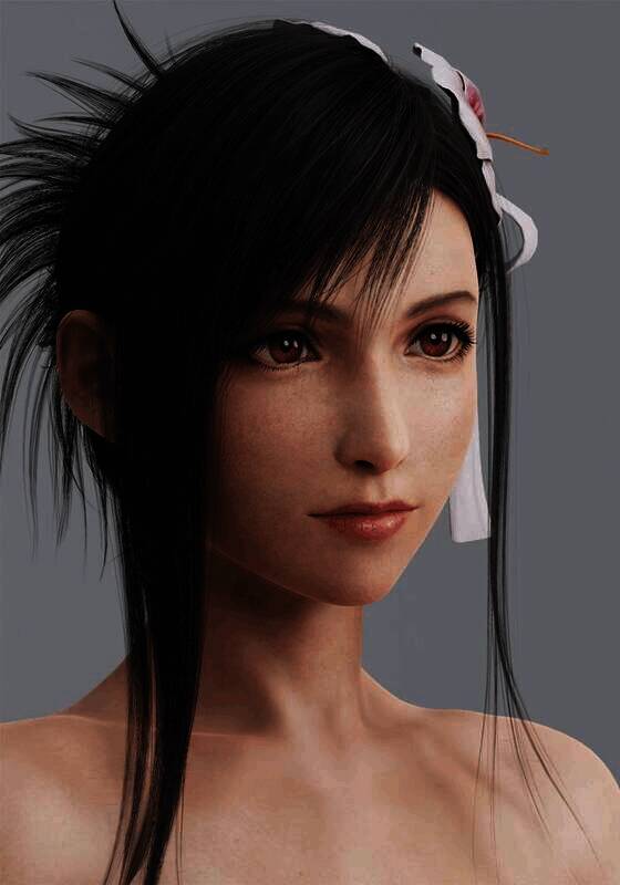 《最终幻想 7:重生》蒂法新 3D 图三