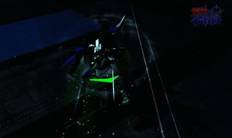 敢达00天翔型莫比乌斯格斗(后)动作图1