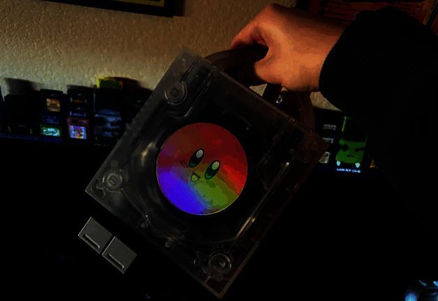 ChizzleFug魔改的透明版任天堂GC主机