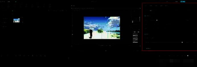 默认布局模式下画面面板图