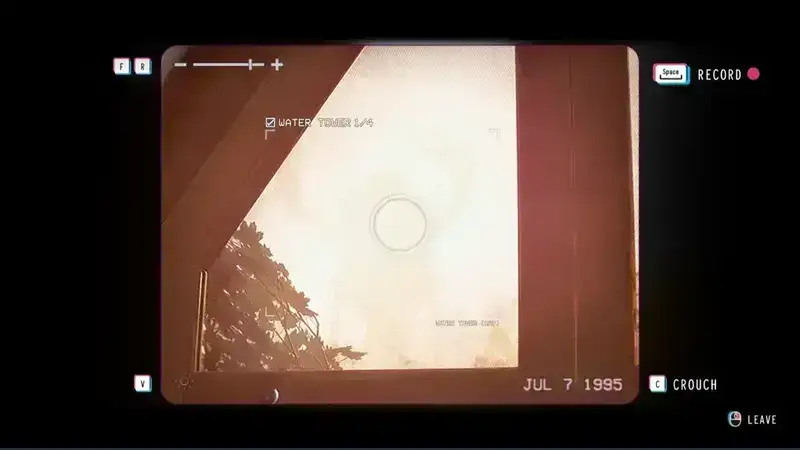 《失落的记录：绽放与愤怒》水塔位置示意