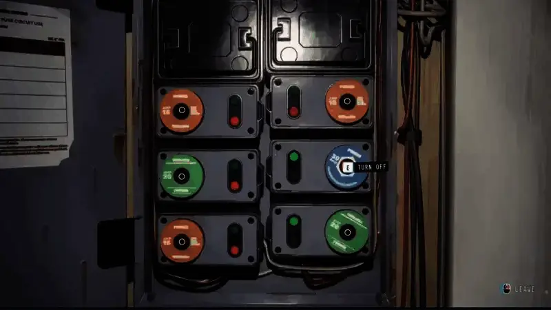 《失落的记录：绽放与愤怒》断路器面板相关截图