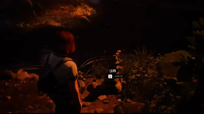 游戏中石堆搭建位置截图