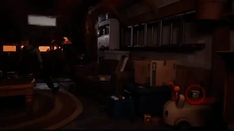 诺拉车库中的哞哞盒画面