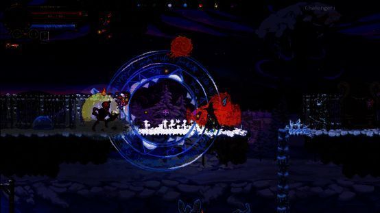 游戏中魔法释放示例图