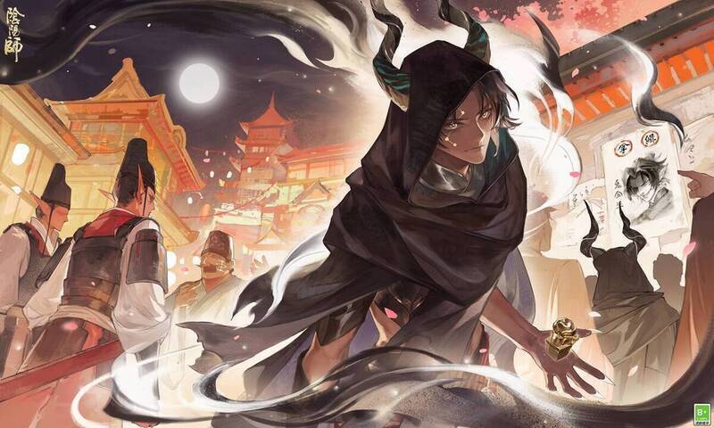 阴阳师鬼金羊精美插画1