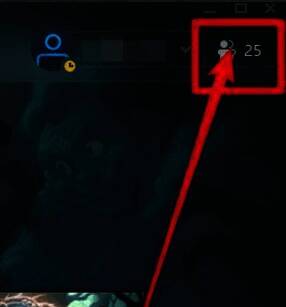 点击好友列表图标