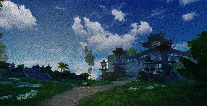 《天下》手游开发中天气系统相关画面1