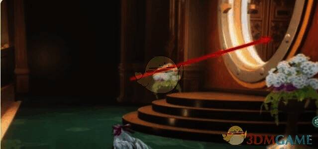 二楼进入位置图