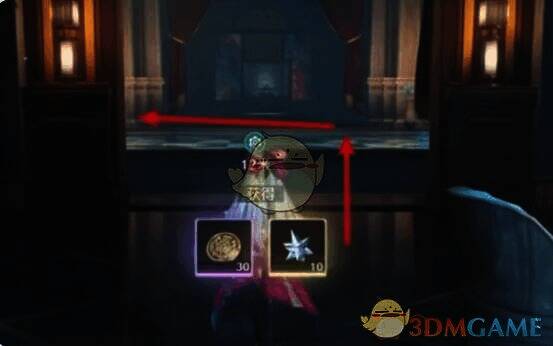 原路返回上楼梯宝箱位置图1