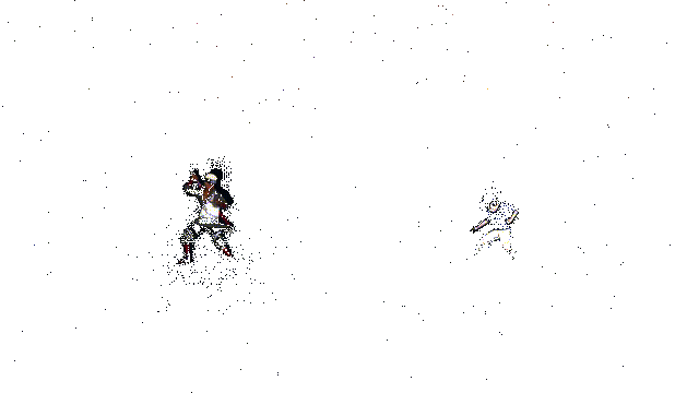 奥摩伊进入反击状态的动图