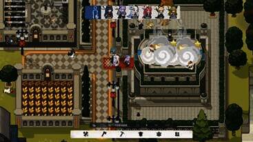 《代号二杠三》2D家园玩法中角色状态画面