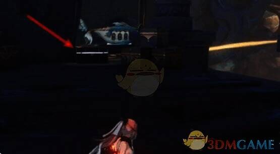 鸣潮金库下层人才藏馆下楼梯左转后的宝箱位置图