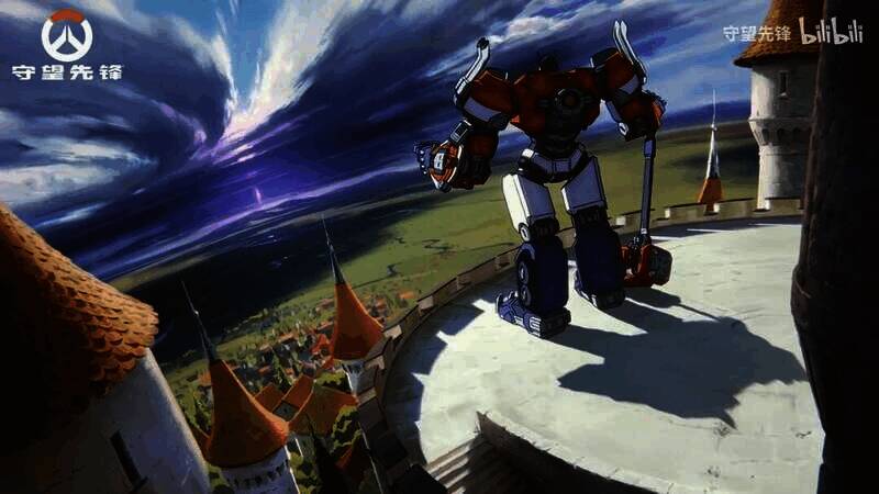 《守望先锋》与《变形金刚》联动视频截图3