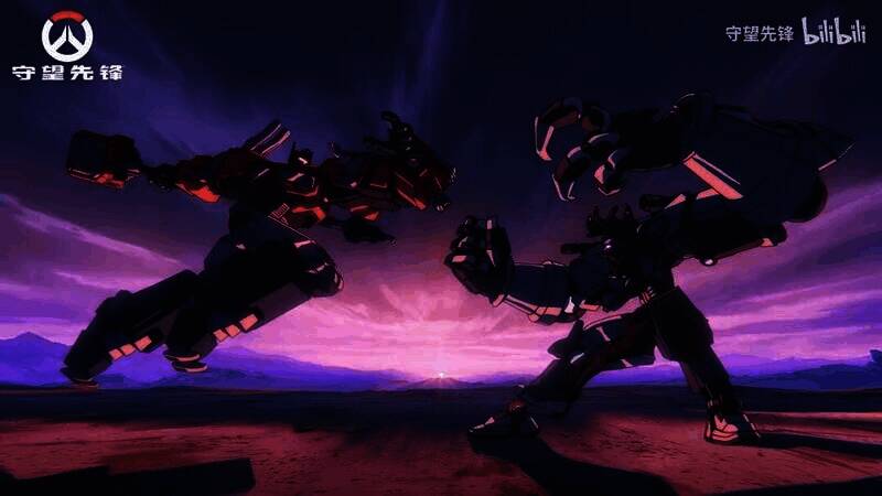 《守望先锋》与《变形金刚》联动视频截图5