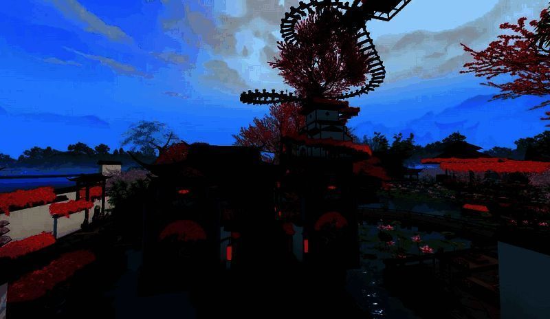 丷终遇你丷少侠家园整体风貌图