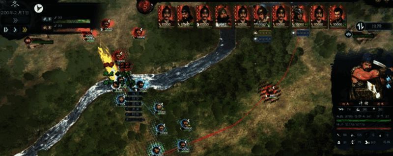 《英雄立志传：三国志》游戏画面