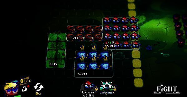 《Knightica》军队组建画面