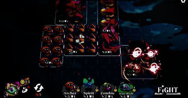 《Knightica》策略优化画面