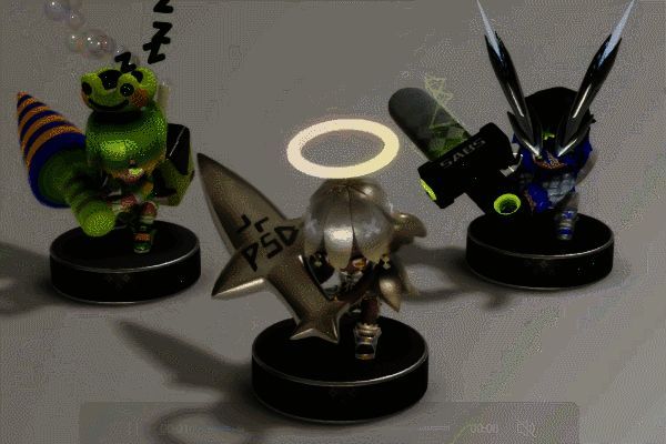 《闪光公仔》公仔自定义装扮界面