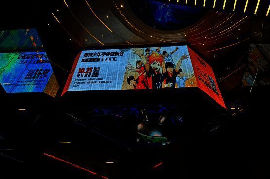 主题广场迎新活动现场