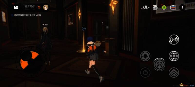 星环vip层包厢门口的伊芙琳事件场景