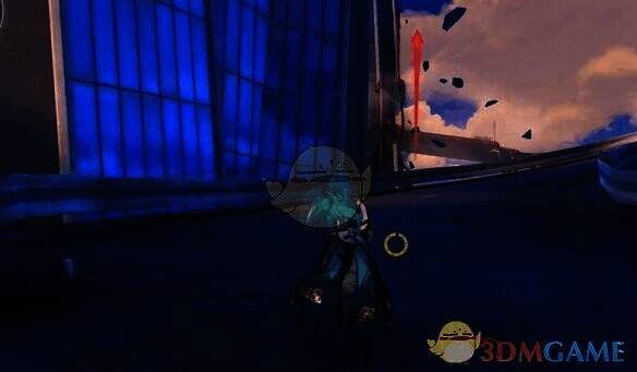 顺着气流上升的场景