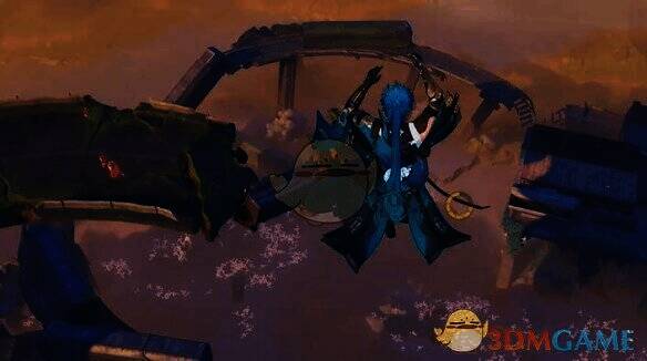 飞行中看到残星门徒的场景