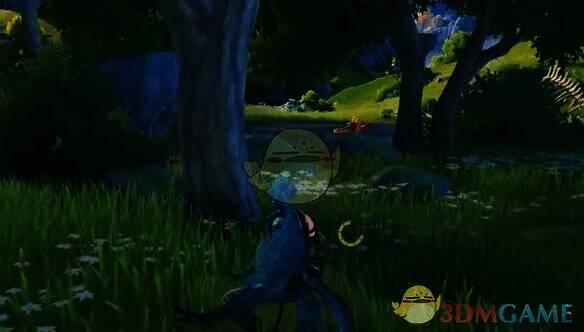 绿熔巨蜥所在位置近景图