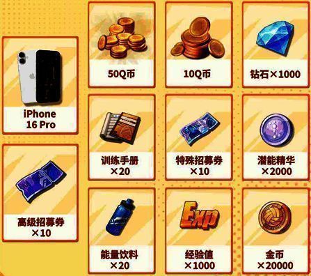 充值抽奖活动展示图