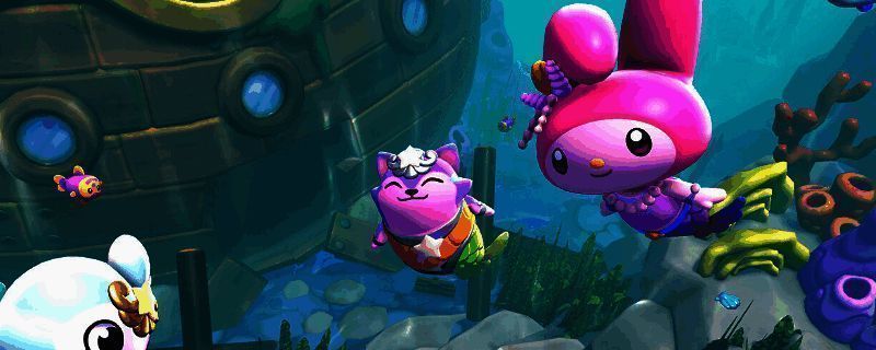 凯蒂猫岛屿冒险挖苹果游戏相关画面