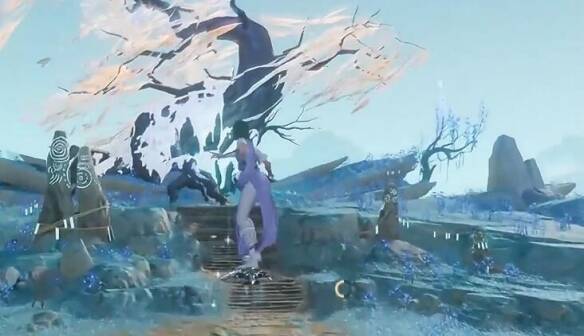 东边大树方向图片